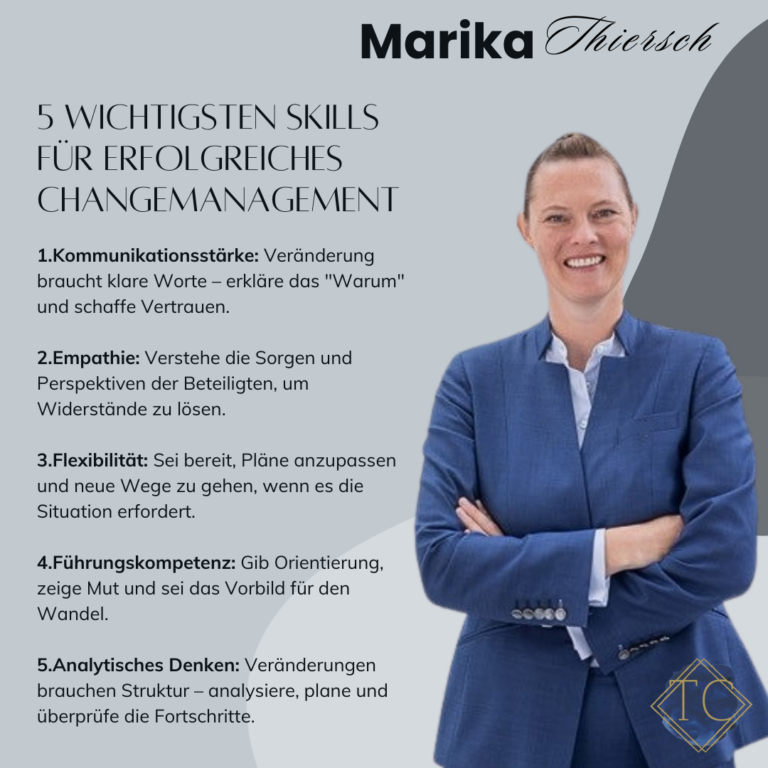 5 wichtige Skills im Changemanagement